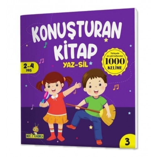 Yükselen Zeka Konuşturan Kitap Serisi YAZ-SİL